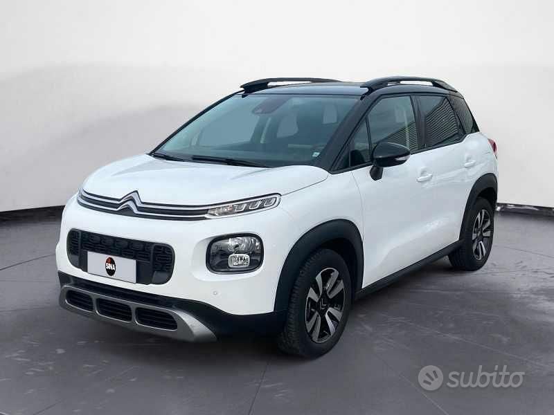 Bianco Usata 2020 Citroën C3 Aircross PureTech SUV | 14.300 € (Buon prezzo) - Immagine 1/4