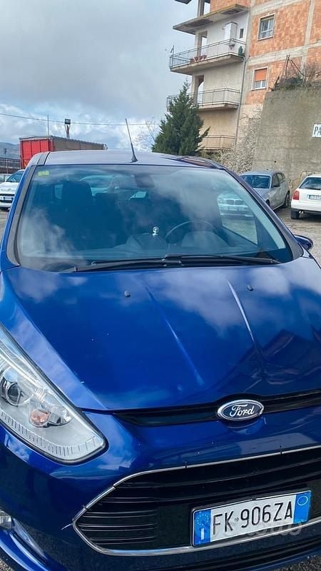Usata Ford B-MAX 90 CV (66 kW) 2017 Blu Monovolume
