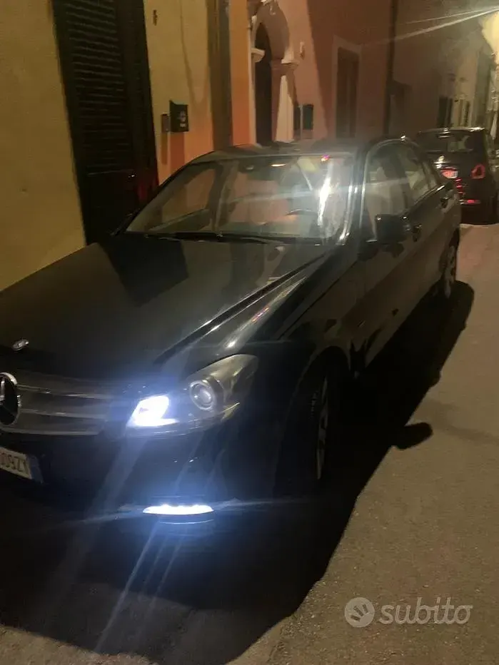 Usata Mercedes C200 2012 Nero Berlina