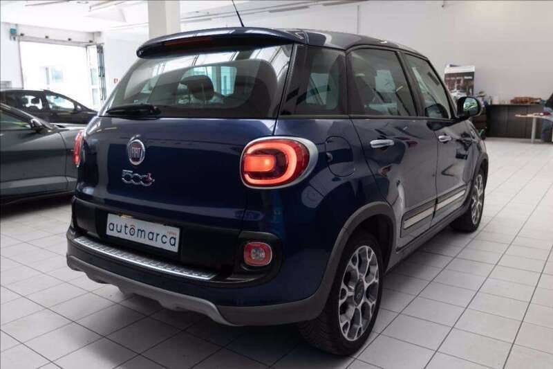 Usata Fiat 500L Trekking 95 CV (69 kW) 2016 Blu metallizzato Monovolume