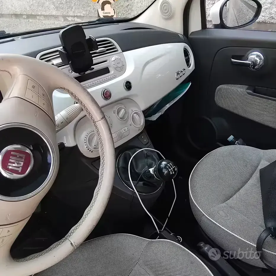 Usata Fiat 500 2008 Bianco Utilitaria