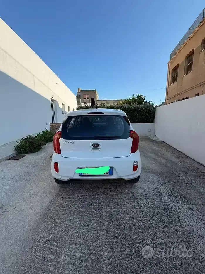 Usata Kia Picanto 2011 Bianco Utilitaria