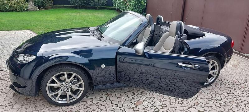Blu/azzurro Usata 2014 Mazda MX5 Cabrio | 17.900 € (Buon prezzo) - Immagine 1/4