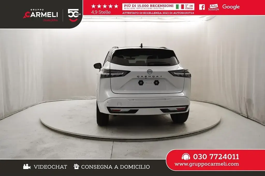 Nuova Nissan Qashqai 190 CV (139 kW) 2026 Bianco SUV