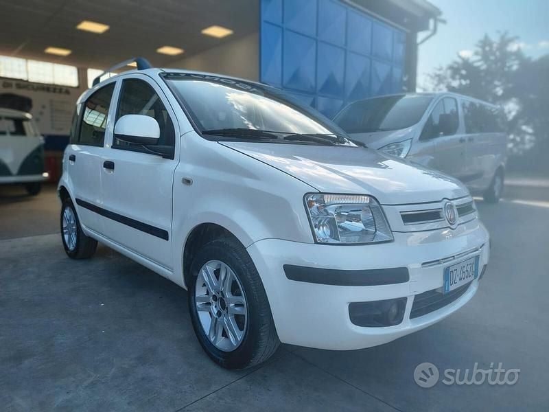 Usata Fiat Panda 75 CV (55 kW) 2010 Bianco Utilitaria