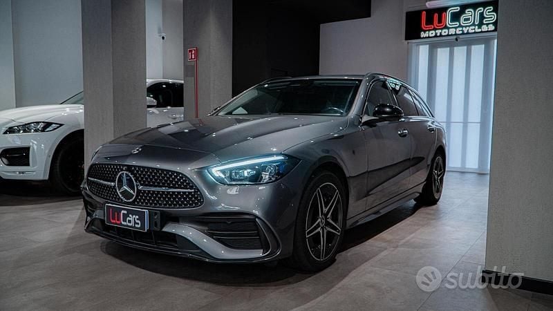 Usata Mercedes C300e Premium Plus 203 CV (149 kW) 2022 Grigio Station wagon