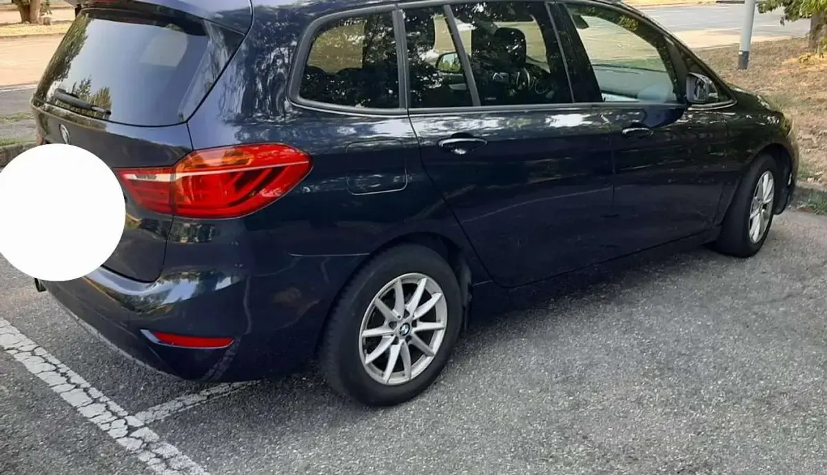 Usata BMW 216 Gran Tourer 116 CV (85 kW) 2015 Blu/azzurro Monovolume
