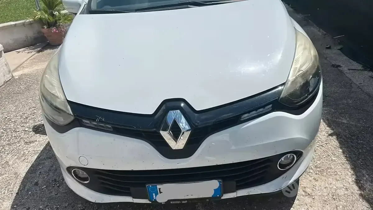 Usata Renault Clio IV 72 CV (52 kW) 2014 Bianco Berlina