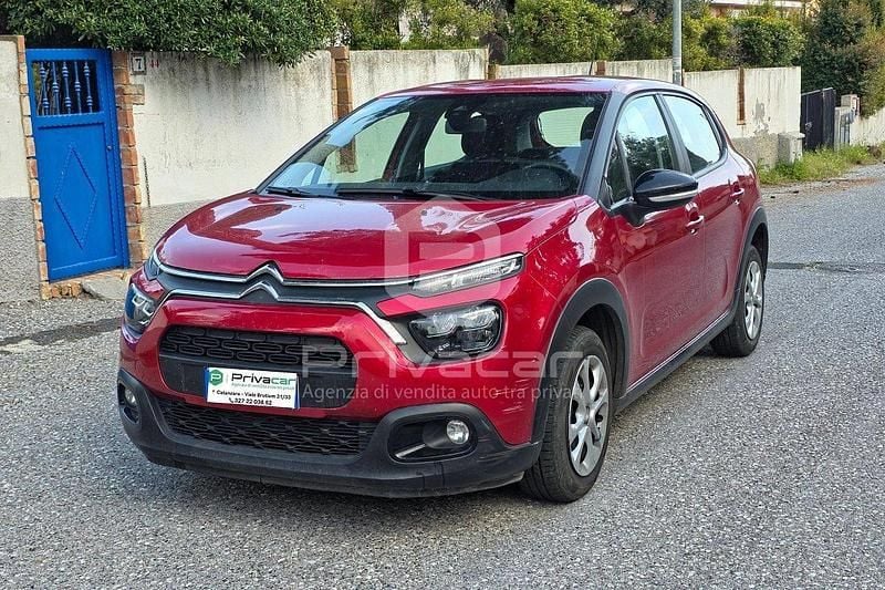 Usata Citroën C3 Feel 101 CV (74 kW) 2021 Rosso Utilitaria