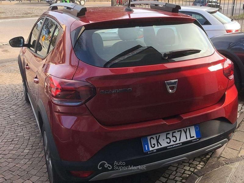 Usata Dacia Sandero Stepway 91 CV (66 kW) 2022 Rosso Berlina