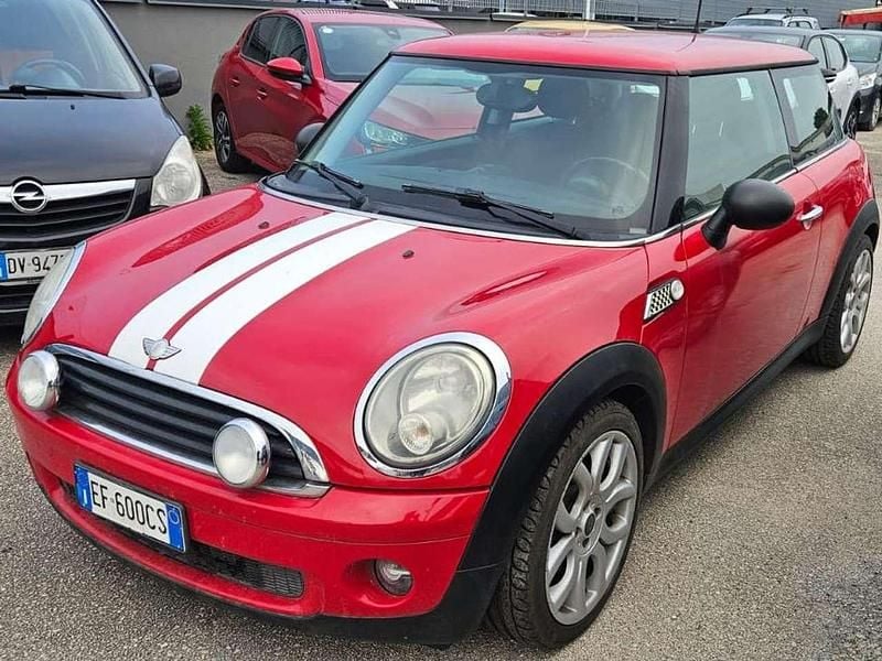 Usata Mini ONE 95 CV (69 kW) 2010 Rosso Utilitaria