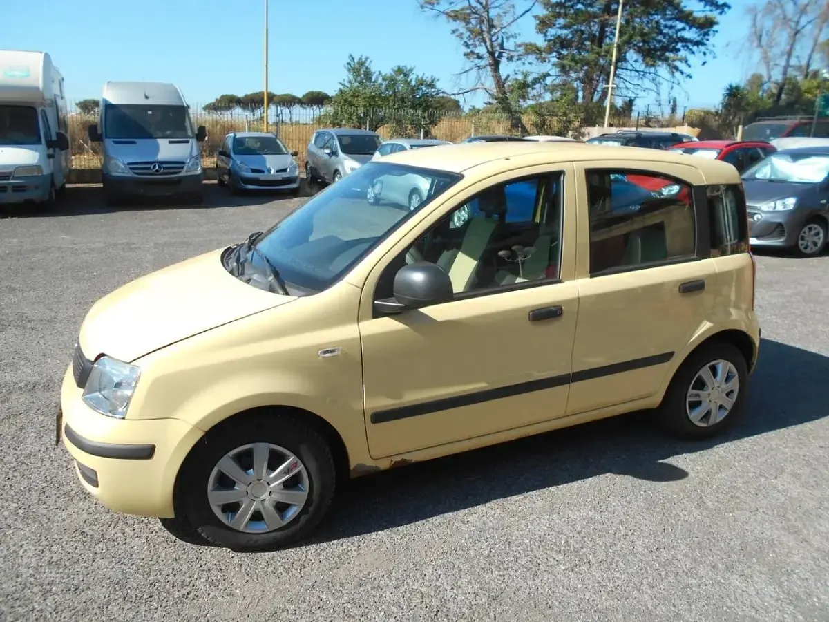 Usata Fiat Panda Dynamic 69 CV (50 kW) 2011 Giallo Utilitaria