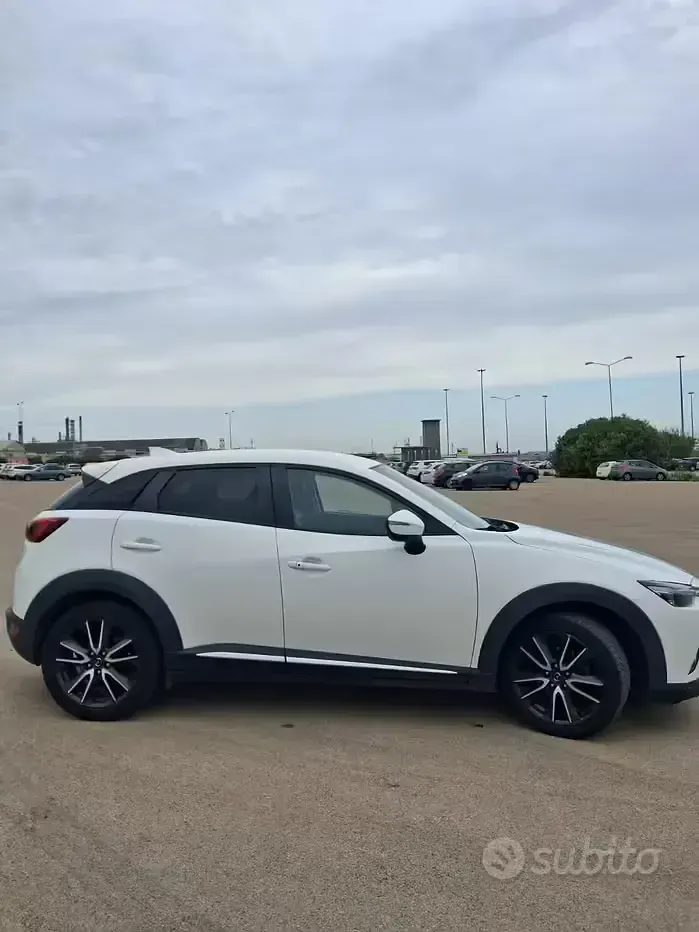Usata Mazda CX-3 Exceed 105 CV (77 kW) 2016 Bianco SUV