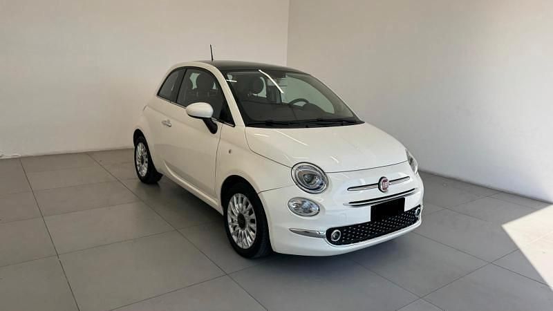 Usata Fiat 500 Lounge 69 CV (50 kW) 2018 Bianco Cabrio