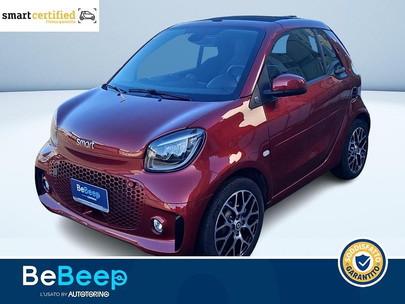 Usata Smart ForTwo Electric Drive Prime 41 kW (56 CV) 2024 Rosso metallizzato Cabrio