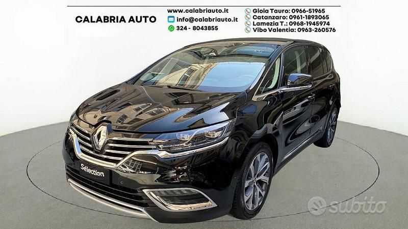 Usata Renault Espace Intens 160 CV (117 kW) 2018 Nero Monovolume
