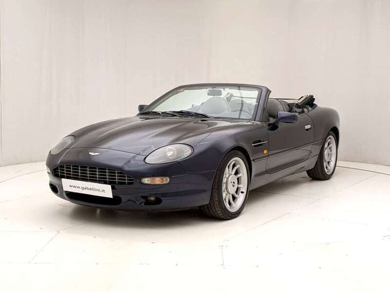 Usata Aston Martin DB7 332 CV (244 kW) 1998 Blu/azzurro Cabrio