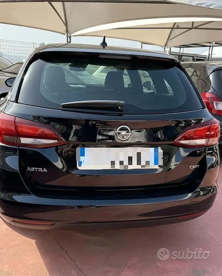 Brugt Opel Astra 136 HK (100 kW) 2019 Sort Sedan