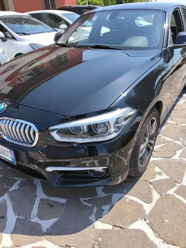 Usata BMW 116 116 CV (85 kW) 2016 Nero Utilitaria