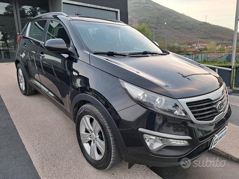 Usata Kia Sportage Active 115 CV (84 kW) 2012 Nero SUV