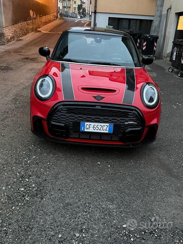 Usata Mini John Cooper Works 178 CV (130 kW) 2021 Rosso Utilitaria