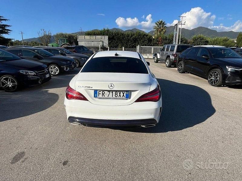 Usata Mercedes CLA200 AMG 136 CV (100 kW) 2018 Bianco Berlina
