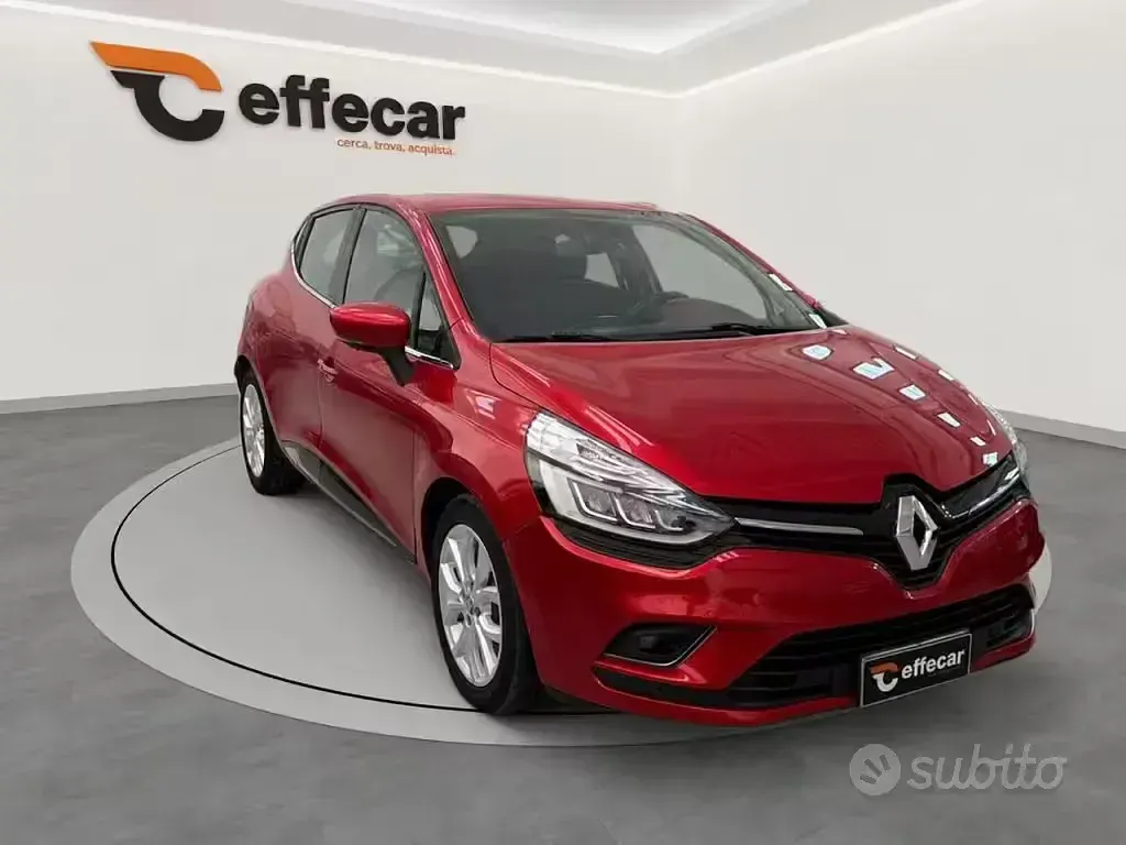 Usata Renault Clio IV 90 CV (66 kW) 2017 Rosso Berlina
