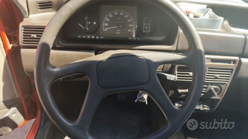 Usata Fiat Uno 1989 Rosso Utilitaria