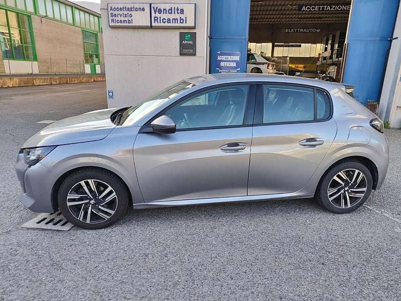 Usata Peugeot 208 Allure 101 CV (74 kW) 2020 Grigio Utilitaria