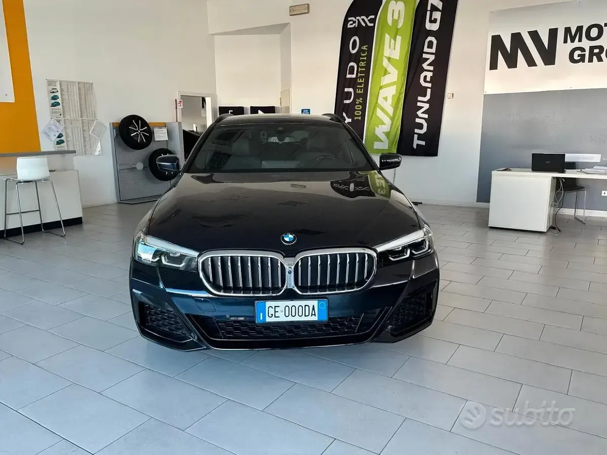 Usata BMW 520 M Sport 190 CV (139 kW) 2021 Nero Berlina