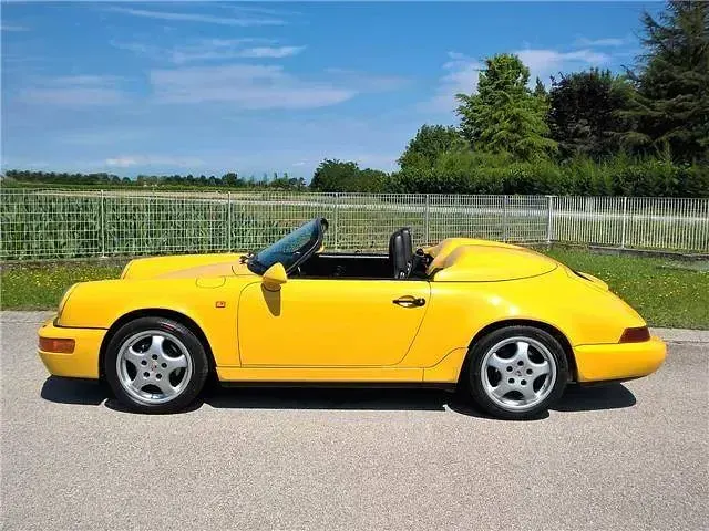 Usata Porsche 911 Speedster 250 CV (183 kW) 1993 Giallo Cabrio