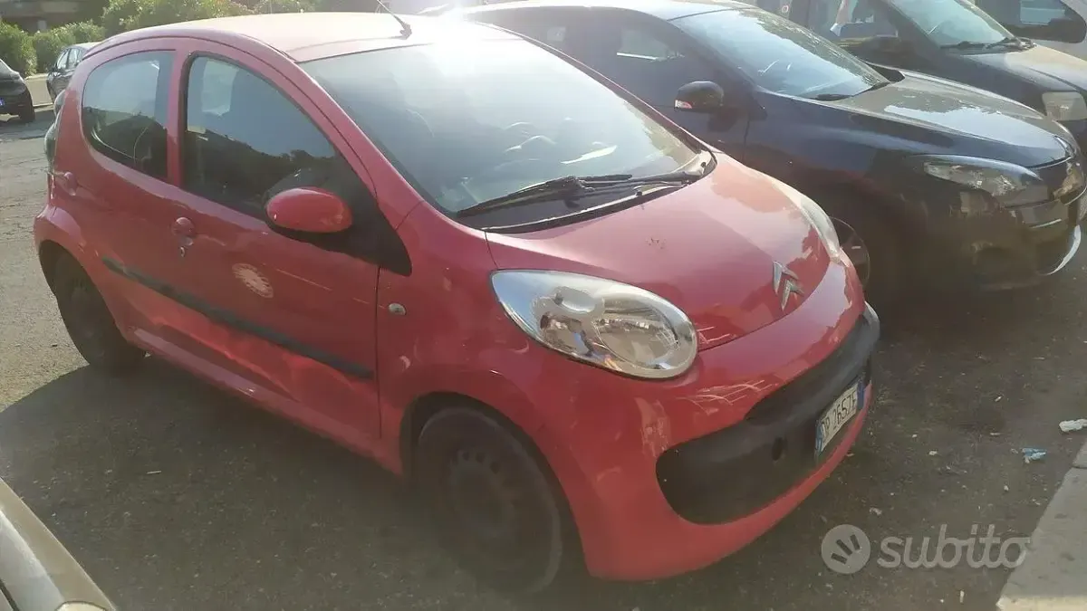Usata Citroën C1 68 CV (50 kW) 2008 Rosso Utilitaria