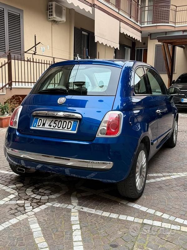 Usata Fiat 500 69 CV (50 kW) 2008 Blu Berlina