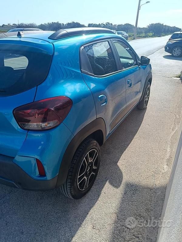 Usata Dacia Spring 33 kW (45 CV) 2022 Blu Utilitaria