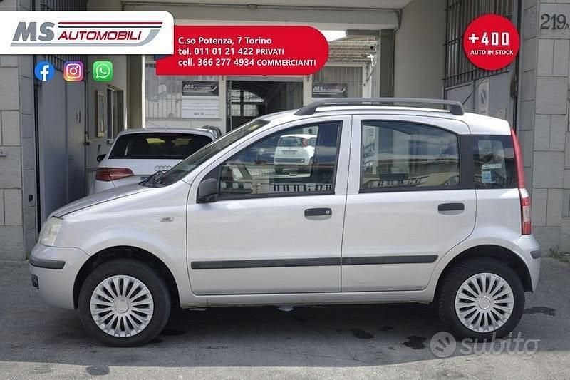Begagnad Fiat Panda Dynamic 60 HK (44 kW) 2009 Grå Halvkombi