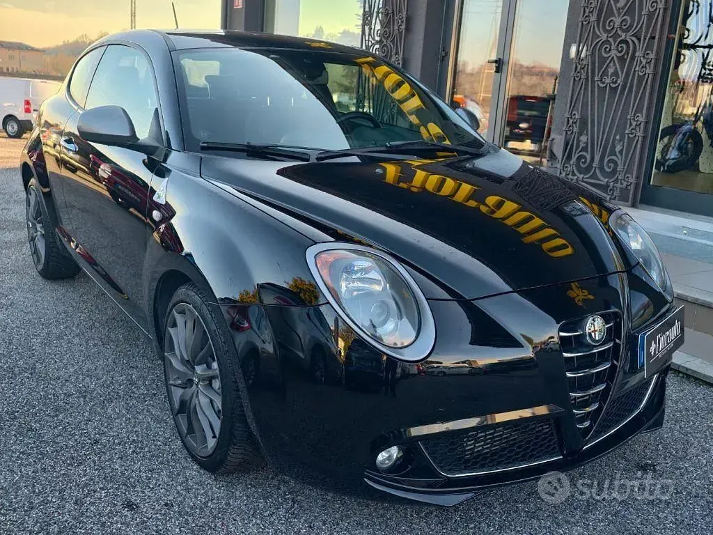 Usata Alfa Romeo MiTo Quadrifoglio Verde 170 CV (125 kW) 2010 Nero Utilitaria