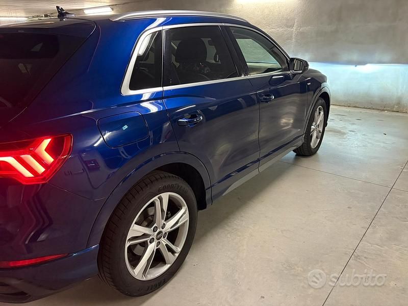 Usata Audi Q3 S-Line 150 CV (110 kW) 2023 Blu SUV