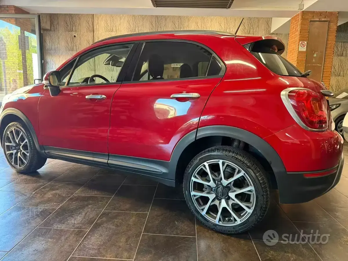 Usata Fiat 500X Cross Plus 140 CV (102 kW) 2015 Rosso SUV