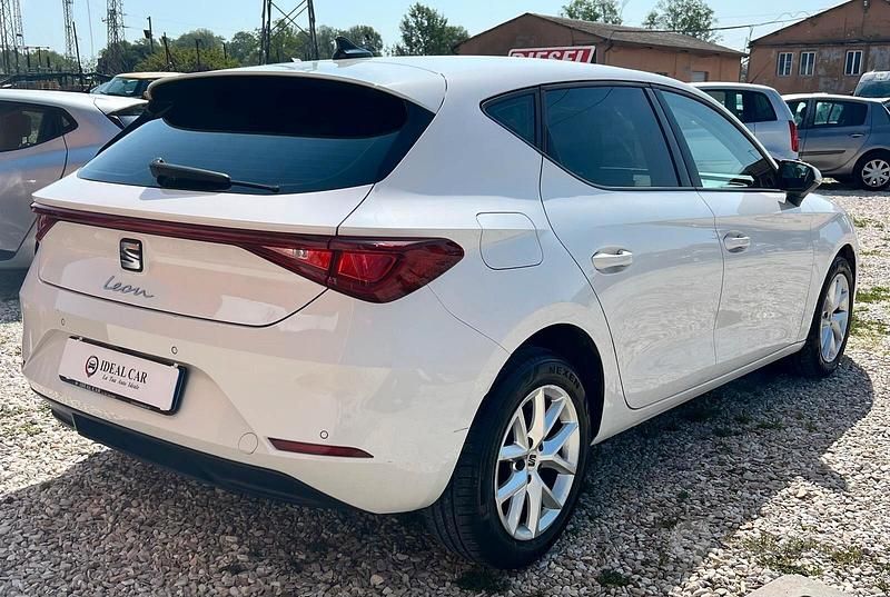 Usata Seat Leon FR 116 CV (85 kW) 2021 Bianco Berlina