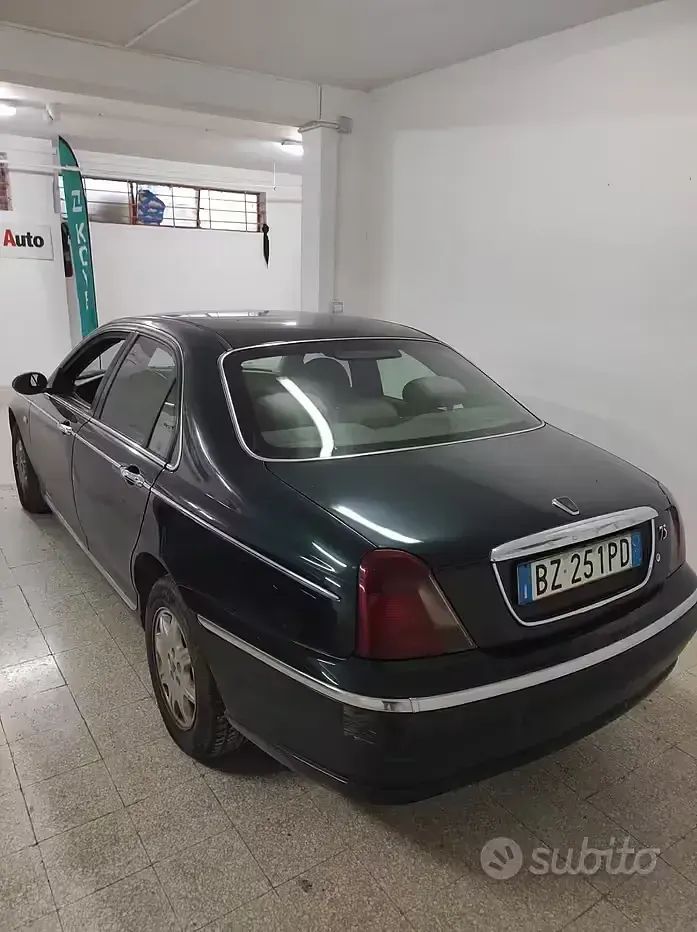 Usata Rover 75 116 CV (85 kW) 2002 Verde Berlina