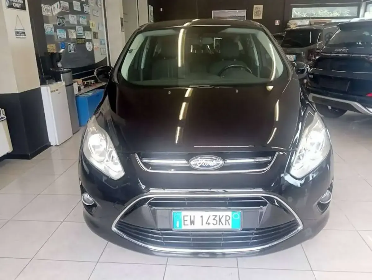 Usata Ford C-MAX Titanium 116 CV (85 kW) 2014 Nero Monovolume