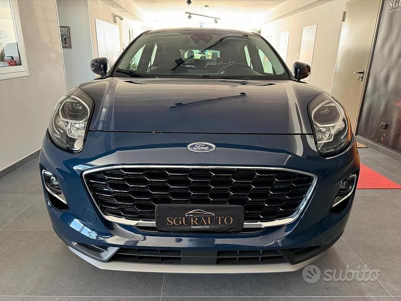 Second-hand Ford Puma Titanium 120 CP (88 kW) 2021 Albastru Monovolum