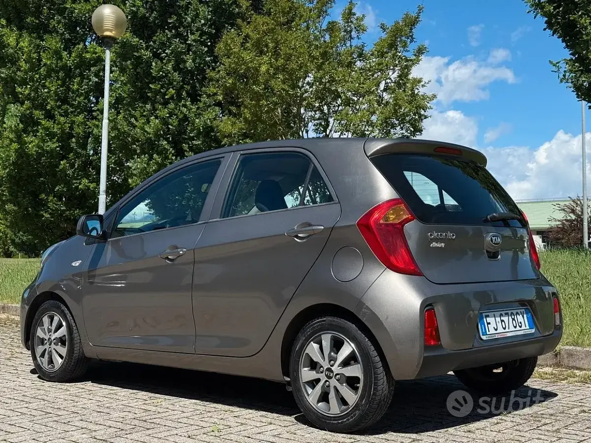 Usata Kia Picanto Active 67 CV (49 kW) 2017 Grigio Utilitaria