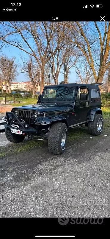 Usata Jeep Wrangler 1988 Nero SUV