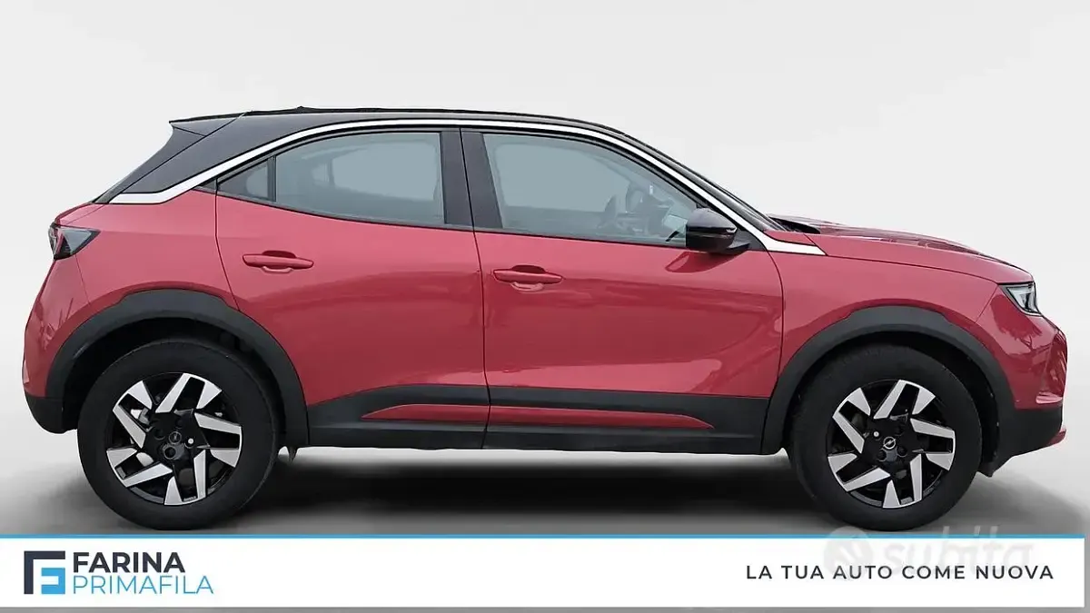 Usata Opel Mokka Elegance 101 CV (74 kW) 2023 Rosso/ tetto nero SUV