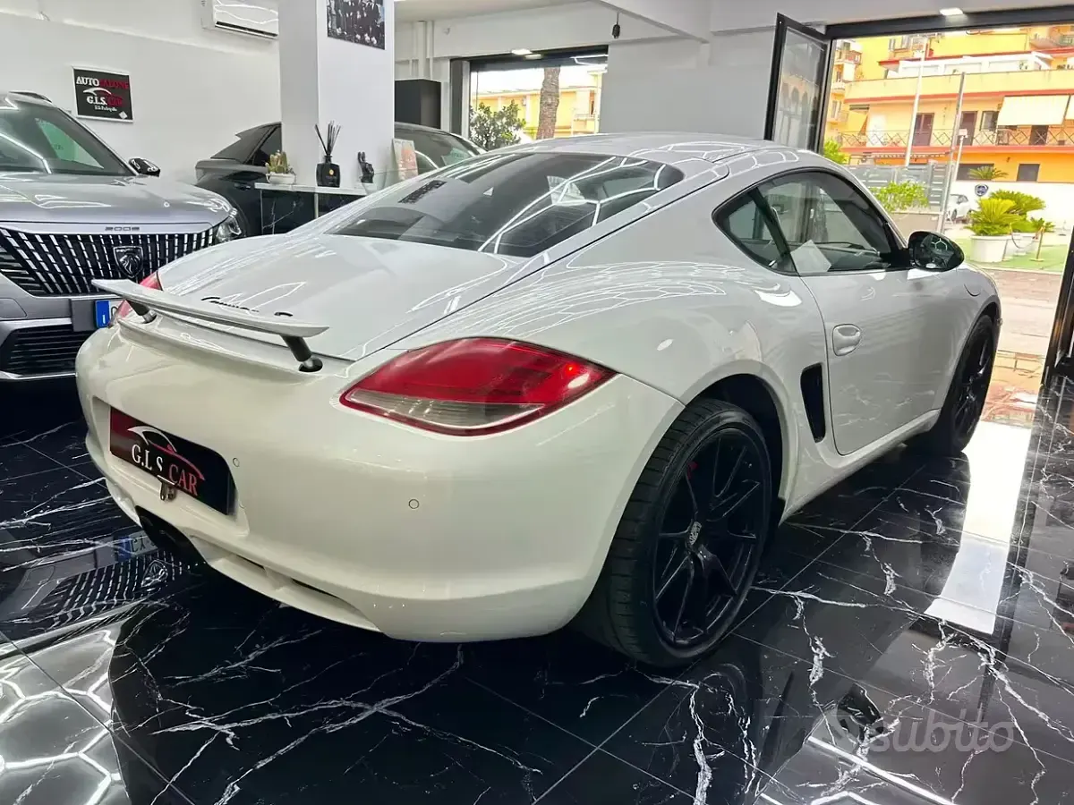 Usata Porsche Cayman 320 CV (235 kW) 2011 Bianco Coupé