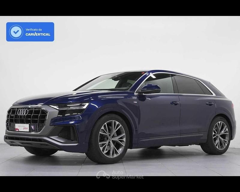 Blu navarra metallizzato Usata 2019 Audi Q8 S-Line SUV | 47.800 € (Super prezzo) - Immagine 1/4