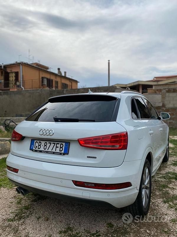 Usata Audi Q3 S-Line 150 CV (110 kW) 2018 Bianco SUV