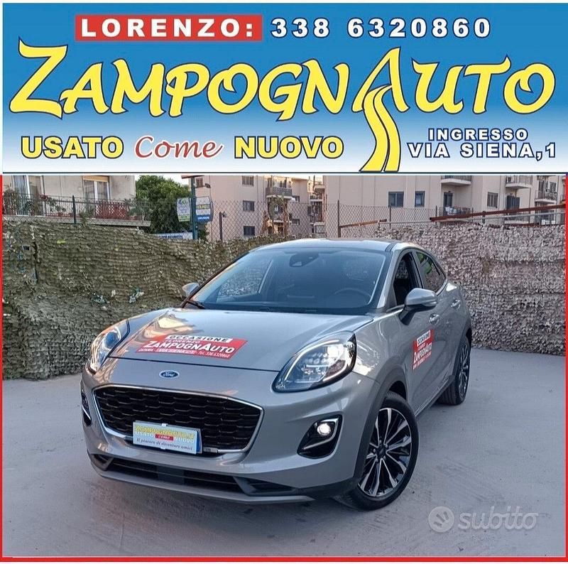 Grigio Usata 2024 Ford Puma Titanium X Tre volumi | 17.900 € (Buon prezzo) - Immagine 1/4