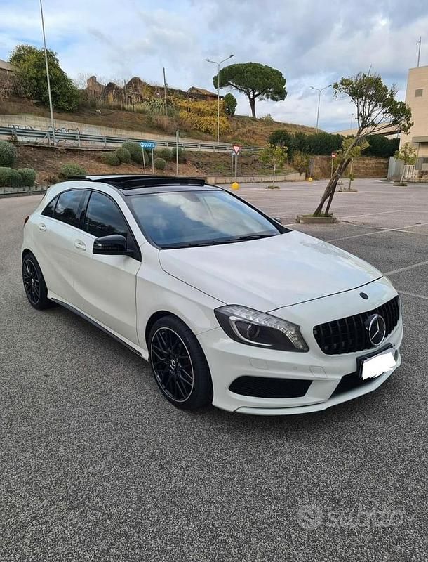 Usata Mercedes A180 AMG 2015 Bianco Berlina
